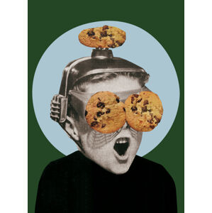 Ilustrace Cookie Goggles, Circular Concepts, (30 x 40 cm)