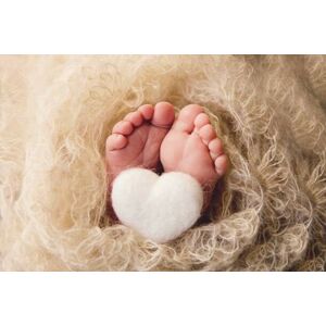 Umělecká fotografie Newborn Feet, LindaYolanda, (40 x 26.7 cm)
