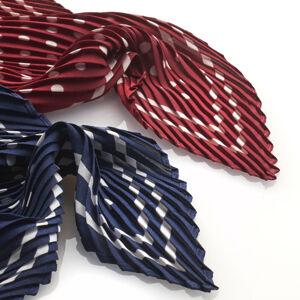 Magnet 3Pagen Plisovaný šátek červeno-bílá