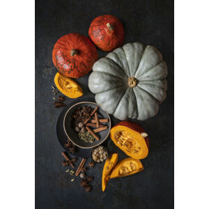Umělecká fotografie Autumn on the table, Diana Popescu, (26.7 x 40 cm)