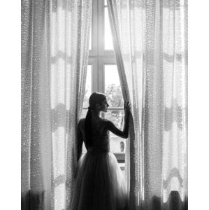 Umělecká fotografie Gorgeous bride, CoffeeAndMilk, (30 x 40 cm)
