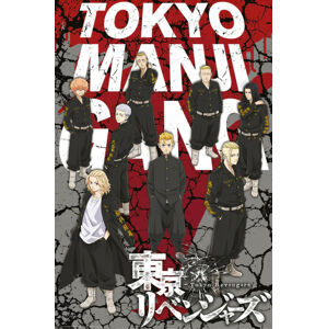 Plakát, Obraz - Tokyo Revengers - Takemichi & Tokyo Manji Gang, (61 x 91.5 cm)
