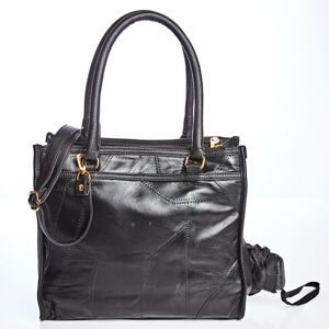 Magnet 3Pagen Elegantní kožená taška v trendy barvách černá