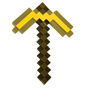 Replika Minecraft - Gold Pickaxe