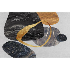 Ilustrace Abstract marble art. Rich texture. Modern, Luzhi Li, (40 x 26.7 cm)