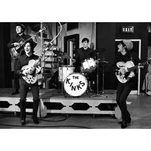 Plakát, Obraz - Kinks - Ready Steady Go! 1965, (84 x 59.4 cm)