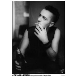 Plakát, Obraz - The Clash / Joe Strummer - L.A. Palladium 82, (59.4 x 84 cm)