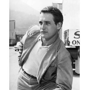 Umělecká fotografie Paul Newman Early 60'S, (30 x 40 cm)