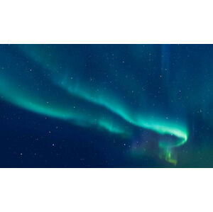 Umělecká fotografie Northern lights  in the sky, murat4art, (40 x 22.5 cm)