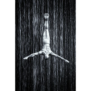 Umělecká fotografie fine diving, Martin Fleckenstein, (26.7 x 40 cm)