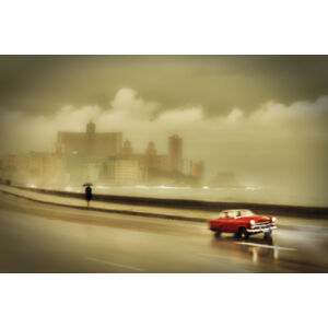 Umělecká fotografie Havana malecon, Svetlin Yosifov, (40 x 26.7 cm)