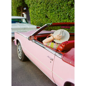 Umělecká fotografie Pink Cadillac III, Bethany Young, (30 x 40 cm)