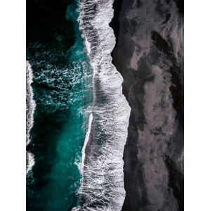 Umělecká fotografie Aerial view of sea,Oregon,United States,USA, James Seay / 500px, (30 x 40 cm)