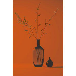 Ilustrace Orange Mood, Treechild, (26.7 x 40 cm)