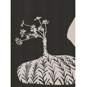Ilustrace Plump Vase With Slender Flowers, Little Dean, (30 x 40 cm)