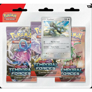 Pokémon TCG: SV05 Temporal Forces - 3 Blister Booster Pack