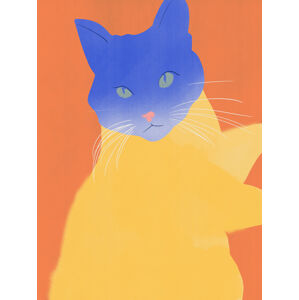Ilustrace Blue Fur, Little Dean, (30 x 40 cm)