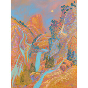 Ilustrace Colorfull rocks, Eleanor Baker, (30 x 40 cm)