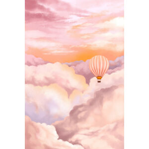 Ilustrace In the Clouds, Goed Blauw, (26.7 x 40 cm)