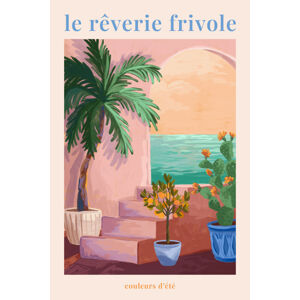 Ilustrace Le Raaverie Frivole, Goed Blauw, (26.7 x 40 cm)
