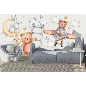 Kvalitní dětská samolepka na zeď s tajemným příběhem pro děti 60 x 120 cm