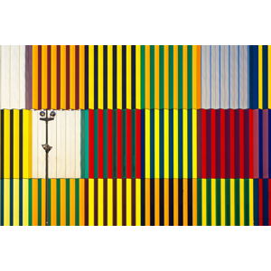 Umělecká fotografie light and coloured verticals, Hans	Peter Rank, (40 x 26.7 cm)