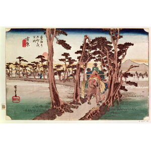 Ando or Utagawa Hiroshige - Obrazová reprodukce Fuji, (40 x 26.7 cm)