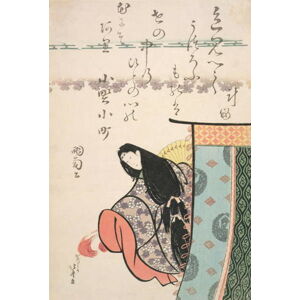 Katsushika Hokusai - Obrazová reprodukce Ono no Kamachi,, (26.7 x 40 cm)