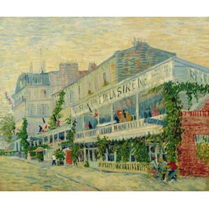 Vincent van Gogh - Obrazová reprodukce Restaurant de la Sirene at Asnieres, 1887, (40 x 35 cm)