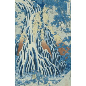 Katsushika Hokusai - Obrazová reprodukce Kirifuri Fall on Kurokami Mount,, (26.7 x 40 cm)