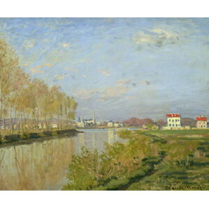 Claude Monet - Obrazová reprodukce The Seine at Argenteuil, 1873, (40 x 35 cm)