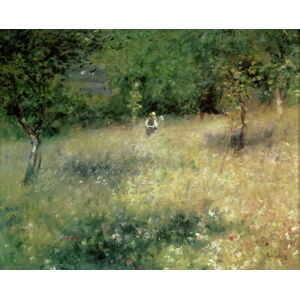 Pierre Auguste Renoir - Obrazová reprodukce Spring at Chatou, c.1872-5, (40 x 35 cm)