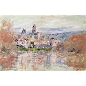 Claude Monet - Obrazová reprodukce The Village of Vetheuil, c.1881, (40 x 26.7 cm)