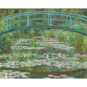 Claude Monet - Obrazová reprodukce The Japanese Footbridge, 1899, (40 x 30 cm)