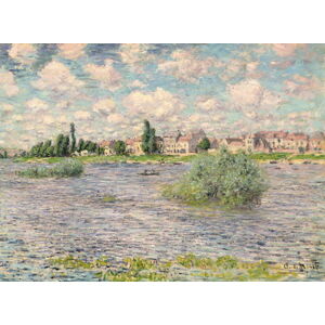 Claude Monet - Obrazová reprodukce Seine at Lavacourt, (40 x 30 cm)