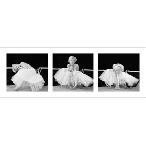 Umělecký tisk Marilyn Monroe - Ballerina Triptych, (95 x 33 cm)