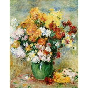 Pierre Auguste Renoir - Obrazová reprodukce Bouquet of Chrysanthemums, c.1884, (30 x 40 cm)