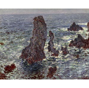 Claude Monet - Obrazová reprodukce The Rocks at Belle-Ile, 1886, (40 x 30 cm)