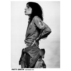 Plakát, Obraz - Patti Smith - Amsterdam ’76, (59.4 x 84 cm)