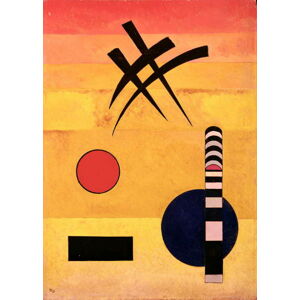Wassily Kandinsky - Obrazová reprodukce Sign, 1926, (30 x 40 cm)