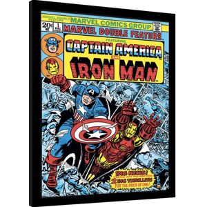 Obraz na zeď - Marvel Comics - Captain America and Iron Man