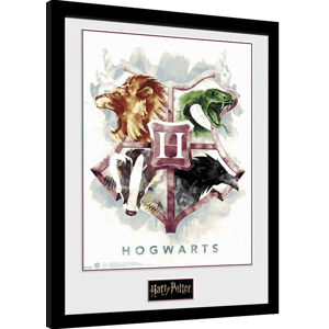 Obraz na zeď - Harry Potter - Hogwarts Water Colour