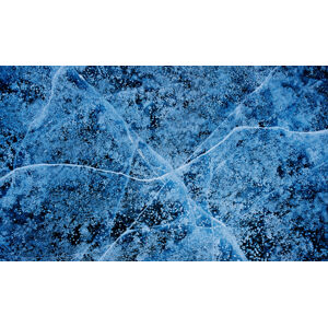 Umělecká fotografie Icy crossroads, verdon, (40 x 24.6 cm)