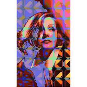 Davis, Scott J. - Obrazová reprodukce Greta Garbo, (24.6 x 40 cm)