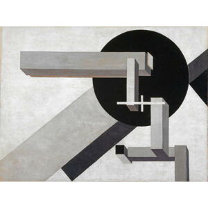 Lissitzky, Eliezer (El) Markowich - Obrazová reprodukce Proun 1 D, 1919, (40 x 30 cm)