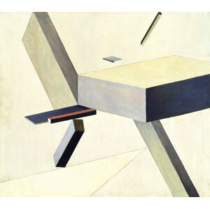 Obrazová reprodukce Composition, 1922, Lissitzky, Eliezer (El) Markowich, 40 × 35 cm