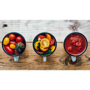 Umělecká fotografie FOODprocess #2- Homemade tomato sauce, Karina Aleksandrova, (40 x 22.5 cm)