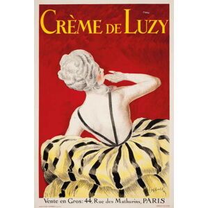 Cappiello, Leonetto - Obrazová reprodukce 'Creme de Luzy', an advertising poster for the Parisian cosmetics firm Luzy, (26.7 x 40 cm)