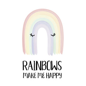 Ilustrace Rainbow, Martina Pavlova, (30 x 40 cm)