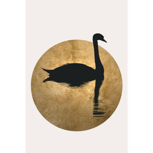 Ilustrace The Swan, Kubistika, (26.7 x 40 cm)